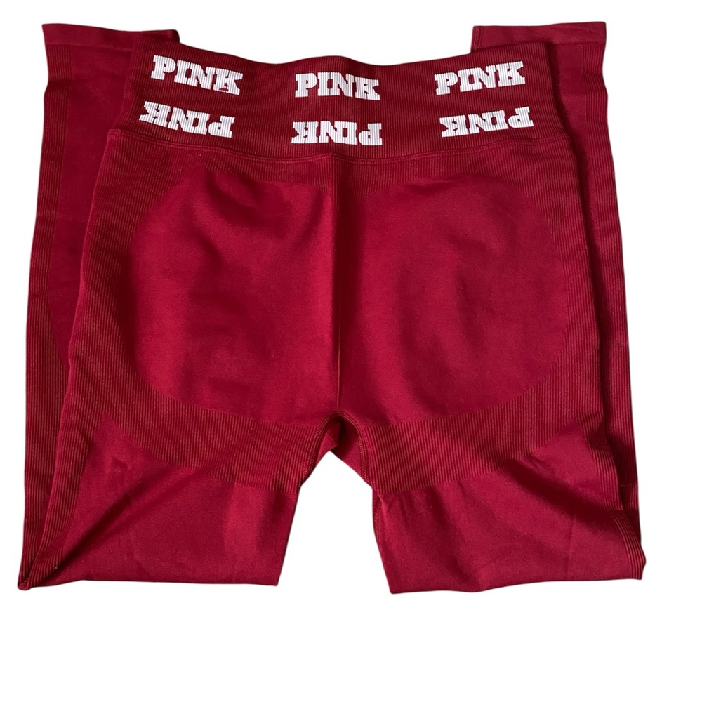 PINK Victoria's Secret Women's Bold Red Bike Shorts